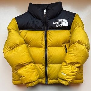 Like New: North Face 1996 Retro Nuptse Jacket. Rare Mineral Gold Color Sold Out.